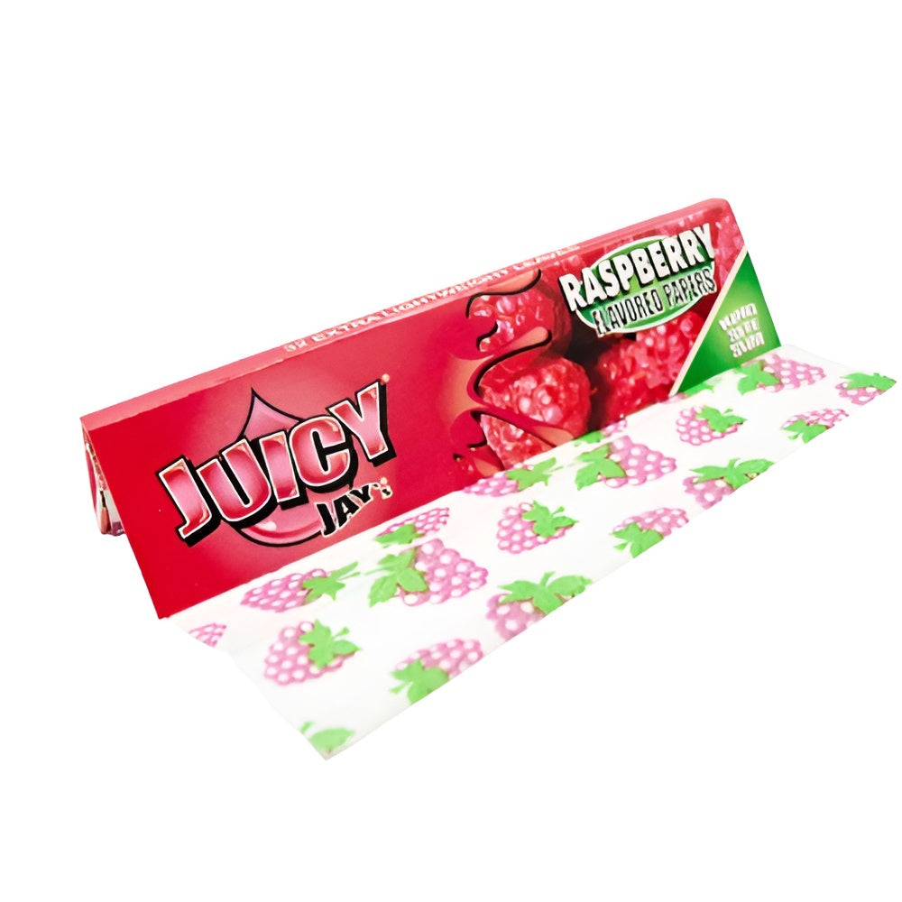 Puff Babe - JUICY JAY Rasberry Rolling papers - King Size