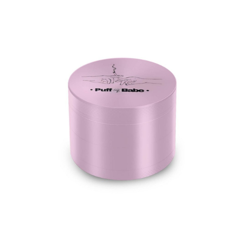 Puff Babe Pink Four-Layered Grinder