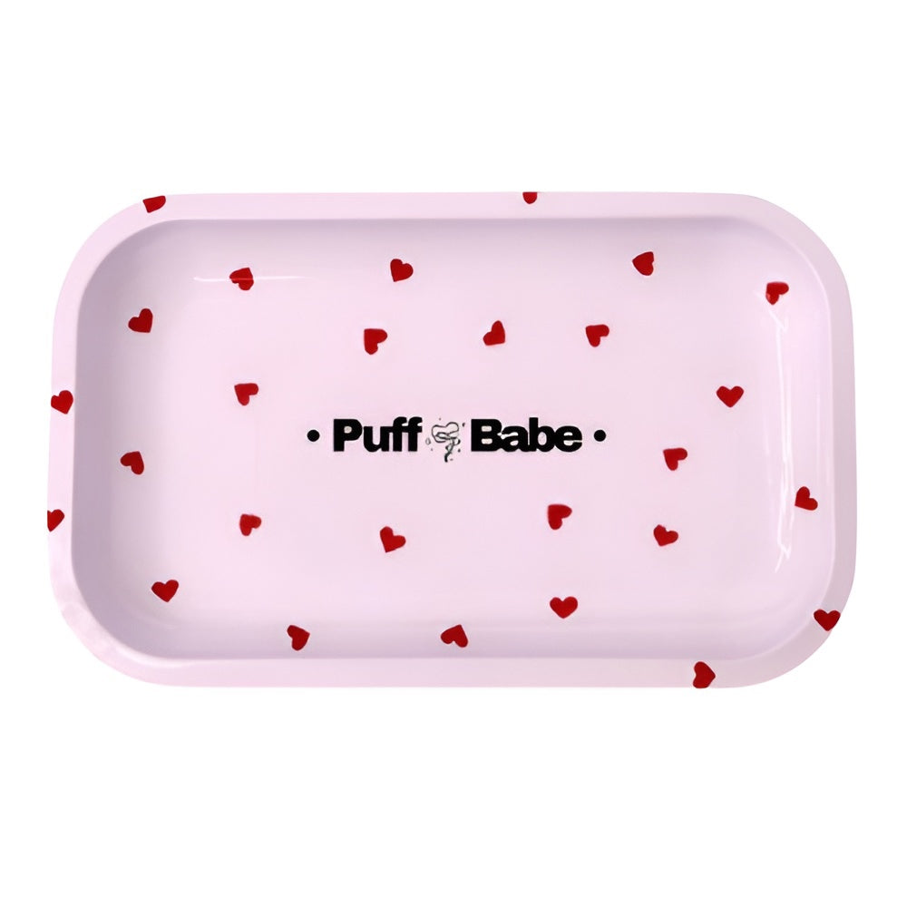 Puff Babe - Heart Rolling Tray