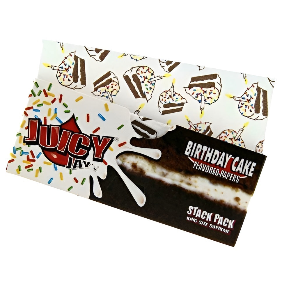 Puff Babe - Juicy Jay Birthday Cake Rolling Papers - King Size