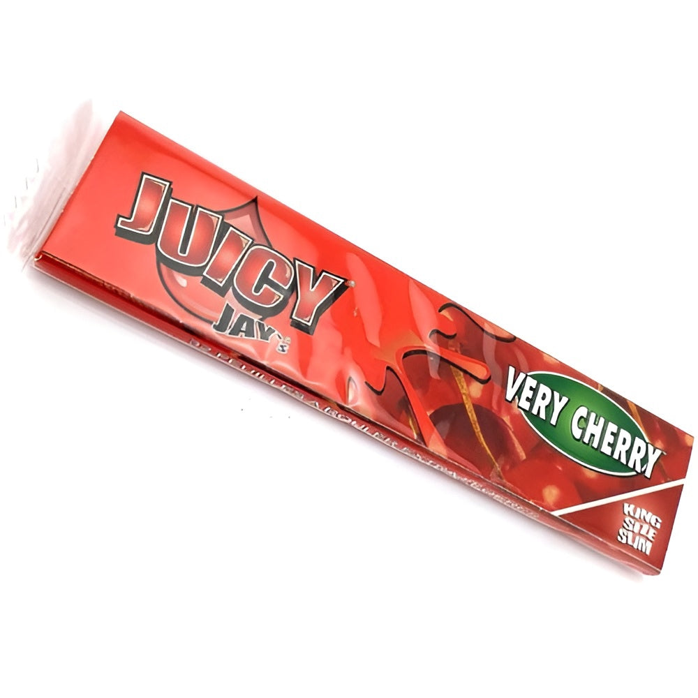 Puff Babe - JUICY JAY Cherry Rolling papers - King Size Media