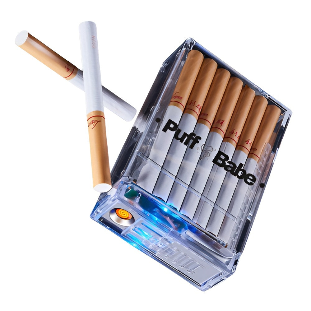 Puff Babe - Clear Cigarette Case