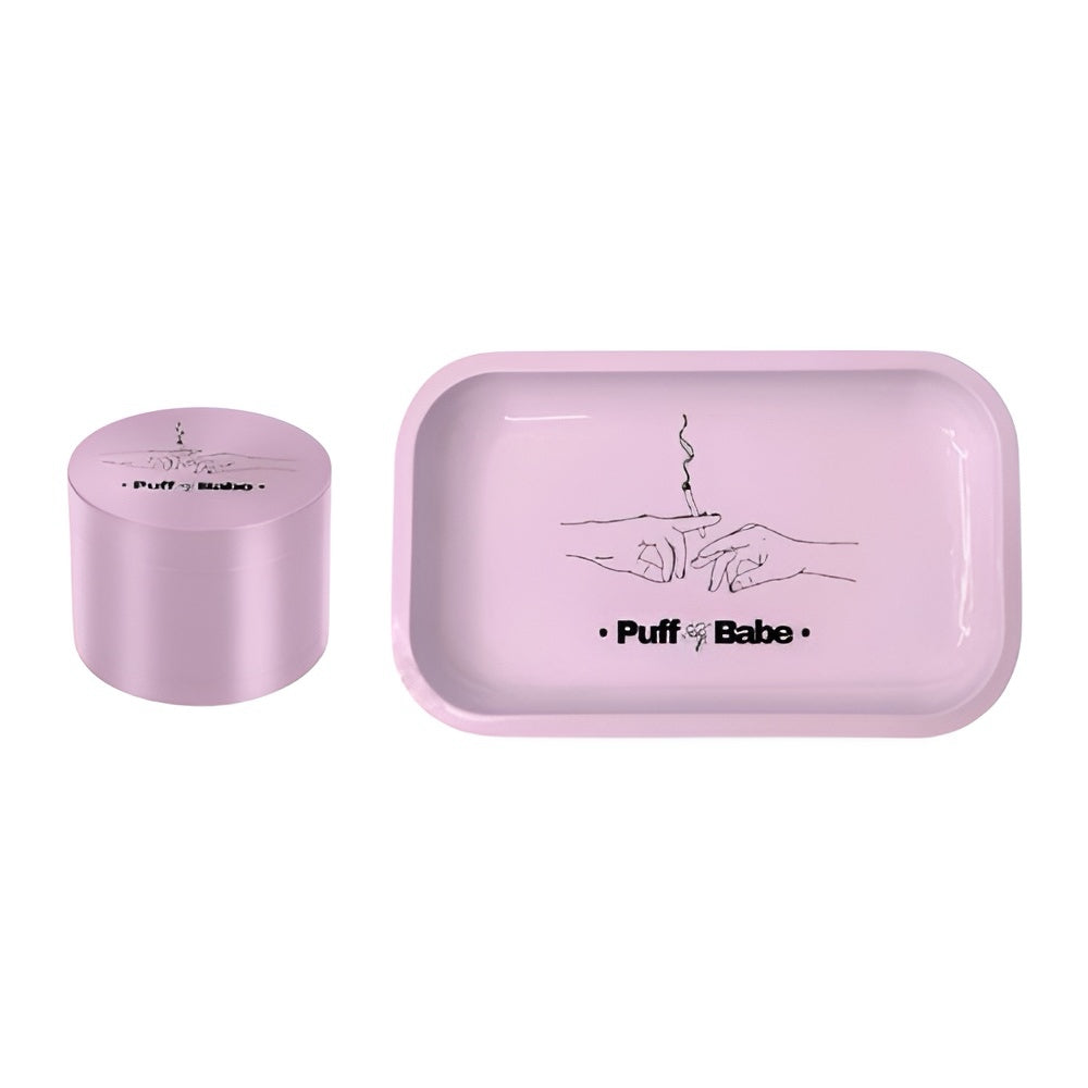 Pink Grinder & Tray